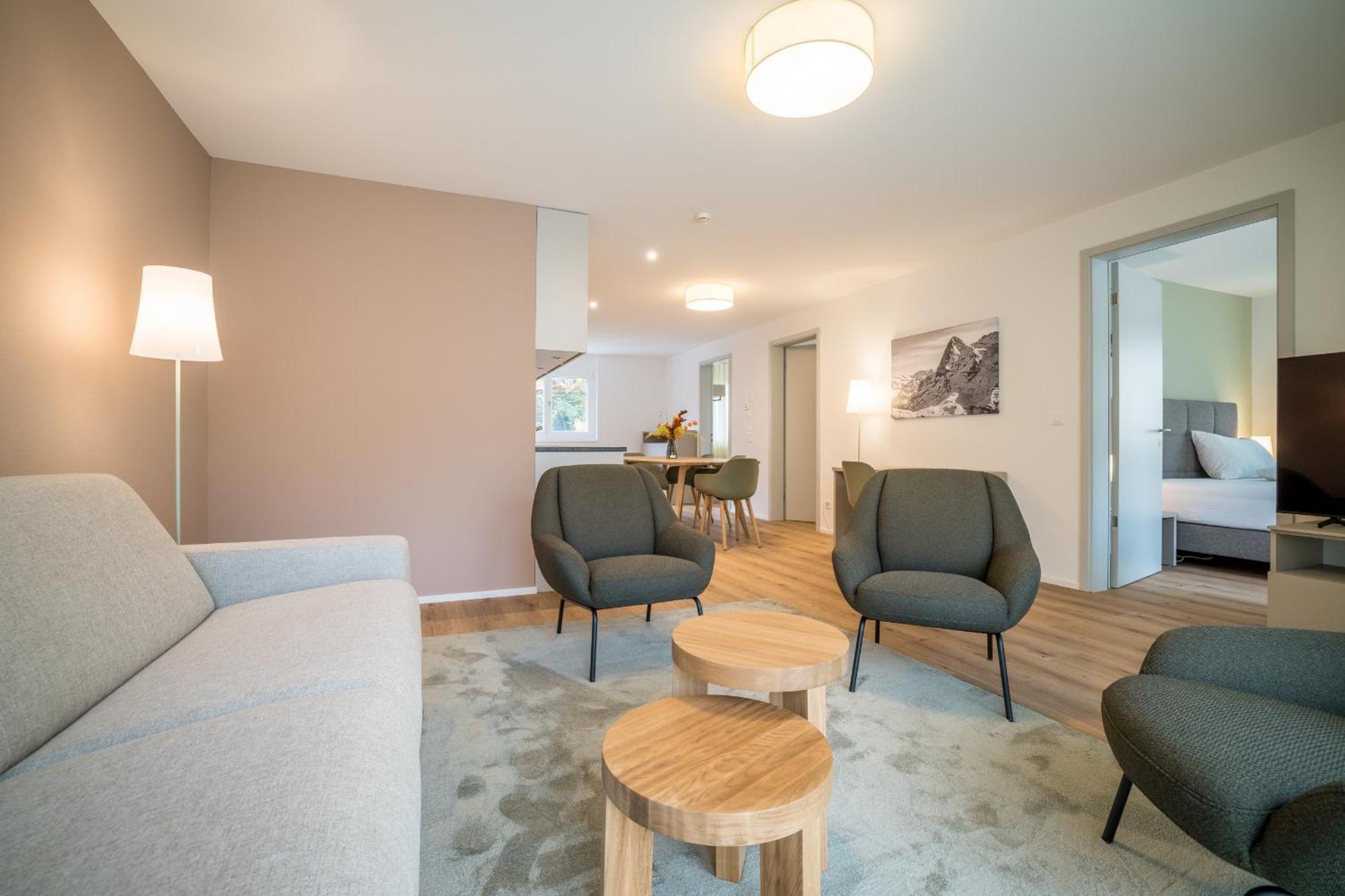Modern City Apartments Interlaken Rom bilde