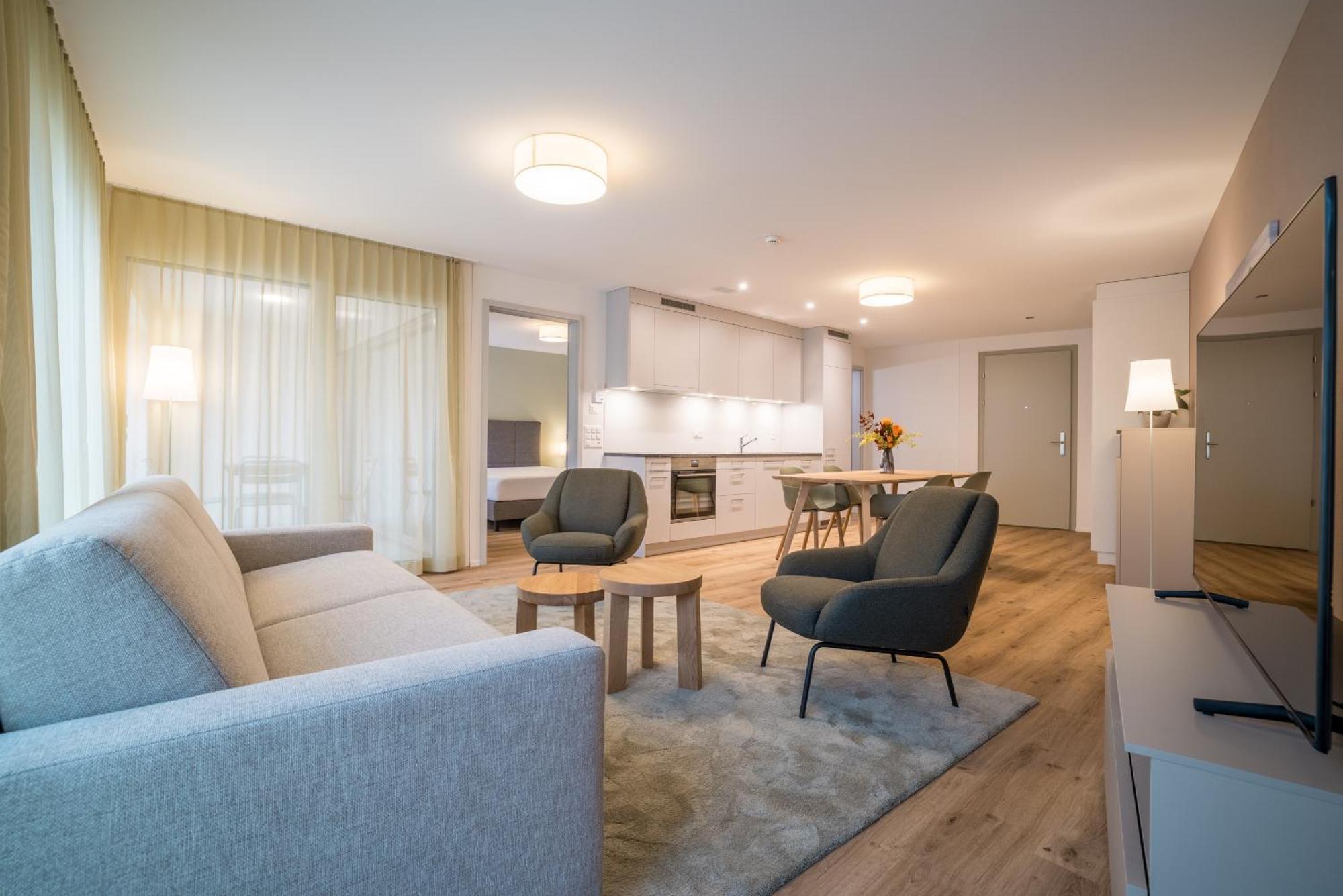 Modern City Apartments Interlaken Rom bilde